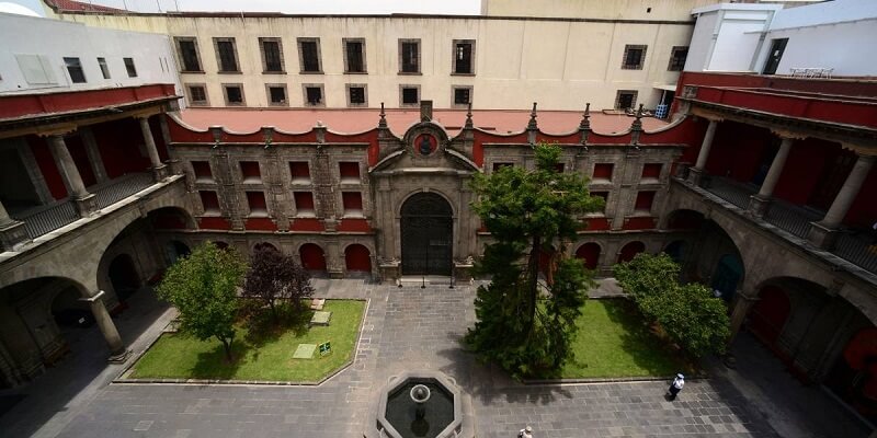 Estrutura do Museu de Las Culturas na Cidade do México Estrutura do Museu de Las Culturas na Cidade do México