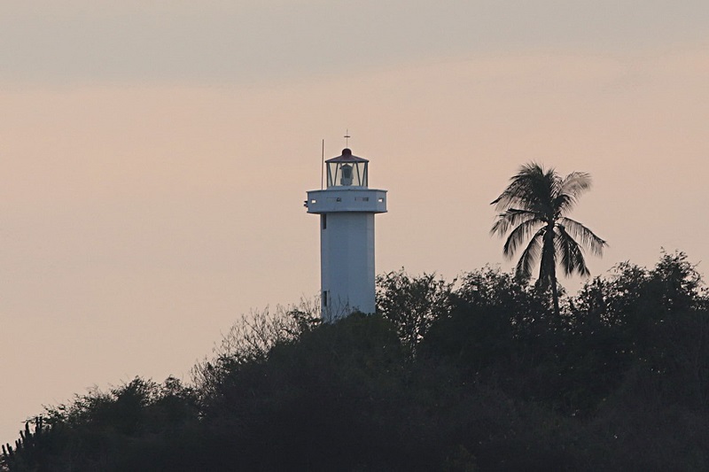 Farol da Ilha da Roqueta em Acapulco Farol da Ilha da Roqueta em Acapulco